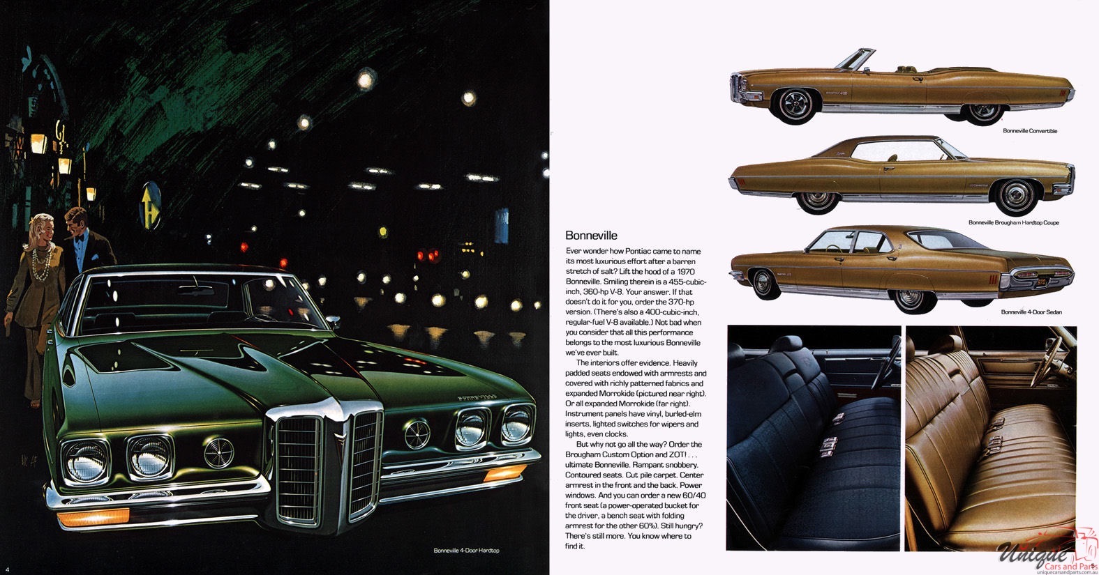 1970 Pontiac Full-Line Brochure Page 1
